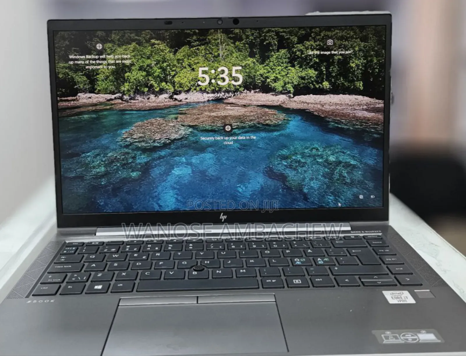 New Laptop HP ZBook Create G7 32GB Intel Core I7 SSD 1T