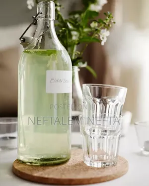 Ikea Bottle With Stopper .Clear Glass