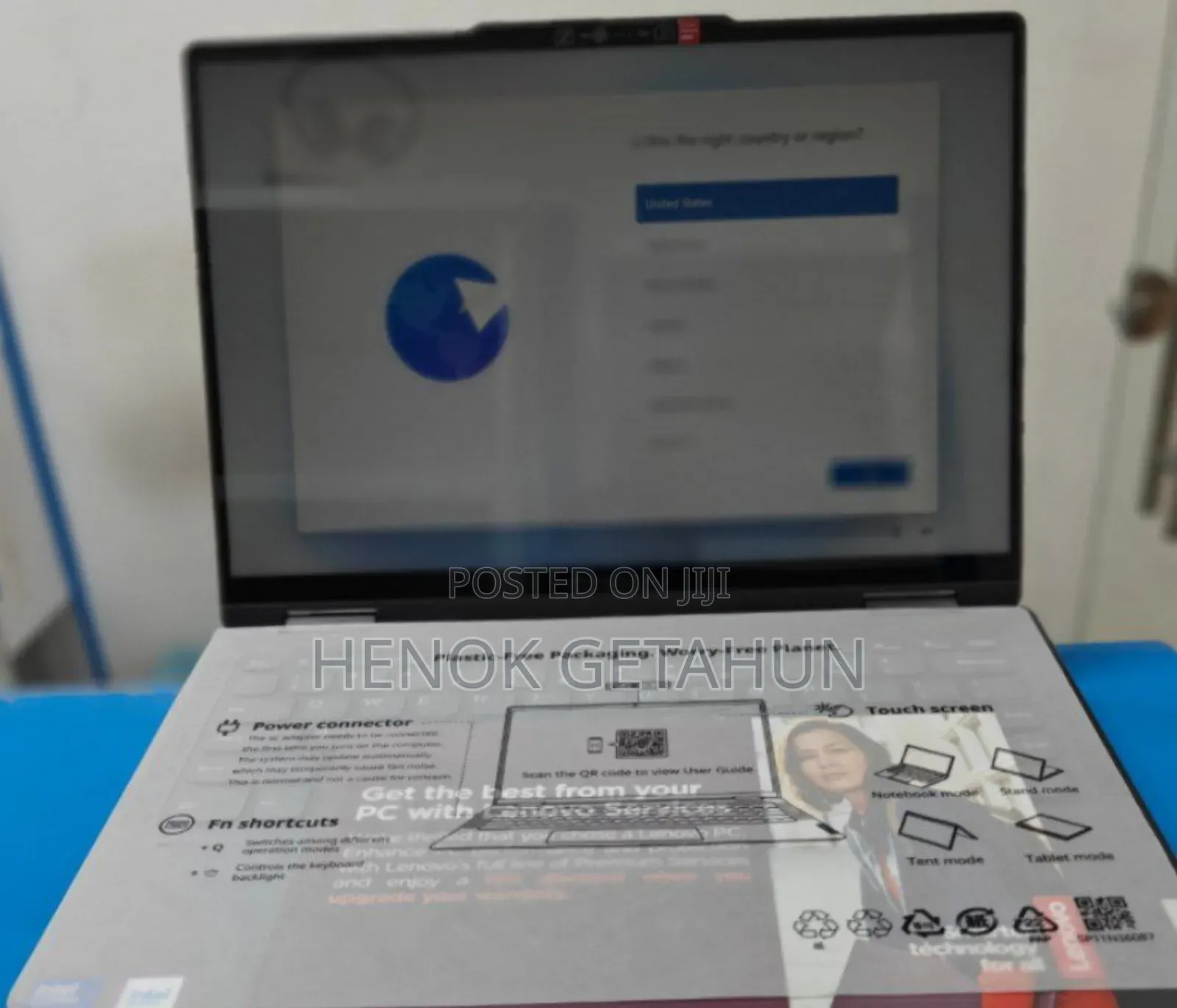 New Laptop Lenovo ThinkPad Yoga 16GB Intel Core I7 SSD 1T