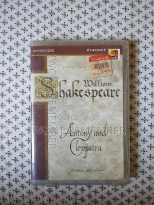 Photo - Anthony Cleopatra by W. Shakespeare