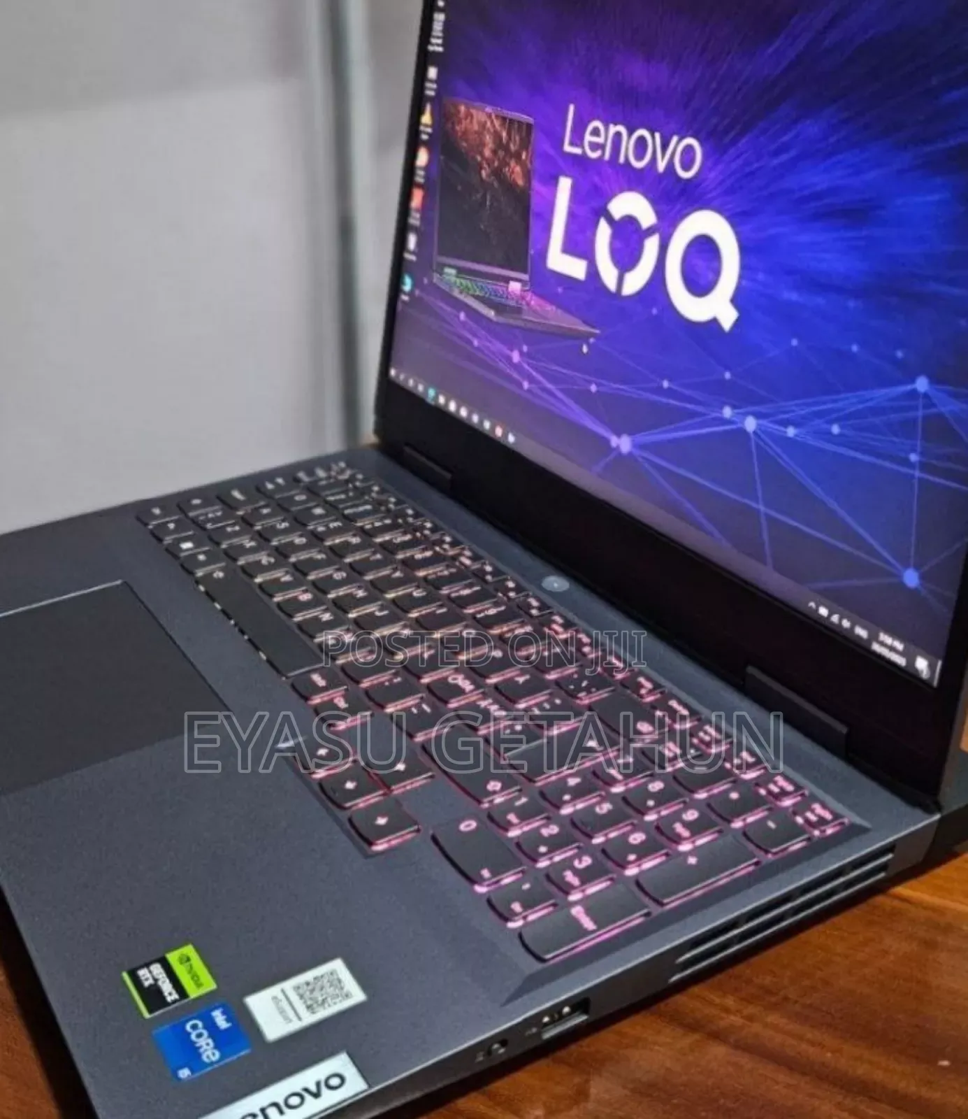 New Laptop Lenovo LOQ 15ARP9 16GB Intel Core i5 SSD 512GB