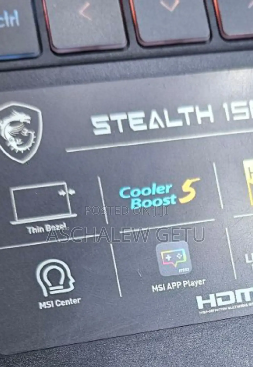 New Laptop MSI Stealth 14 Studio A13VF 16GB Intel Core I7 SSD 1T