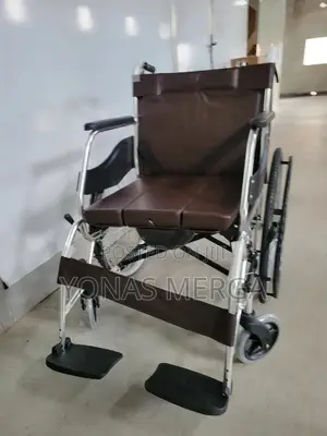 Toilet Wheelchair Offers a Smooth Ride and Fits