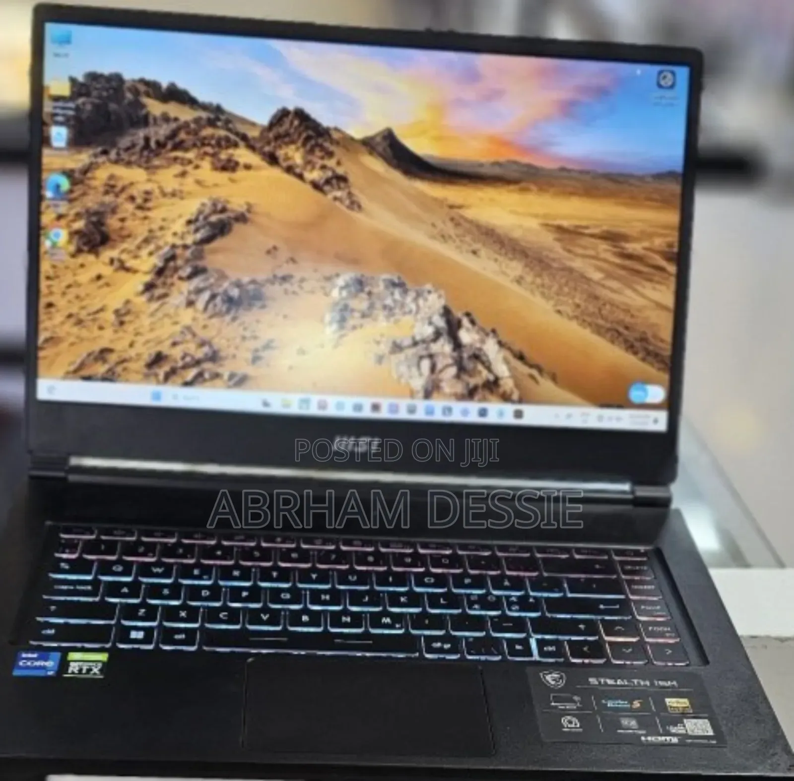 New Laptop MSI 16GB Intel Core I7 SSD 1T