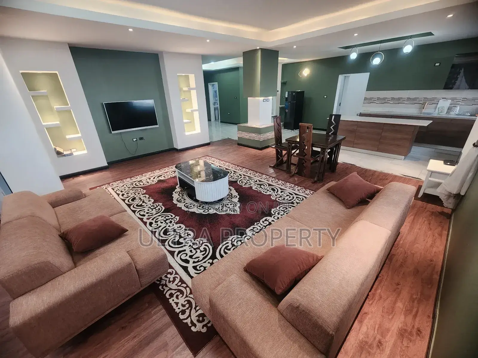 Furnished 3bdrm Apartment in Bole for rent