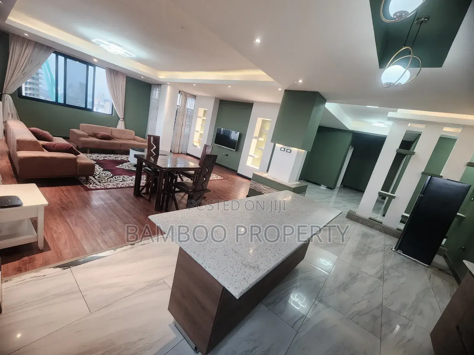 Furnished 3bdrm Apartment in Bole for rent