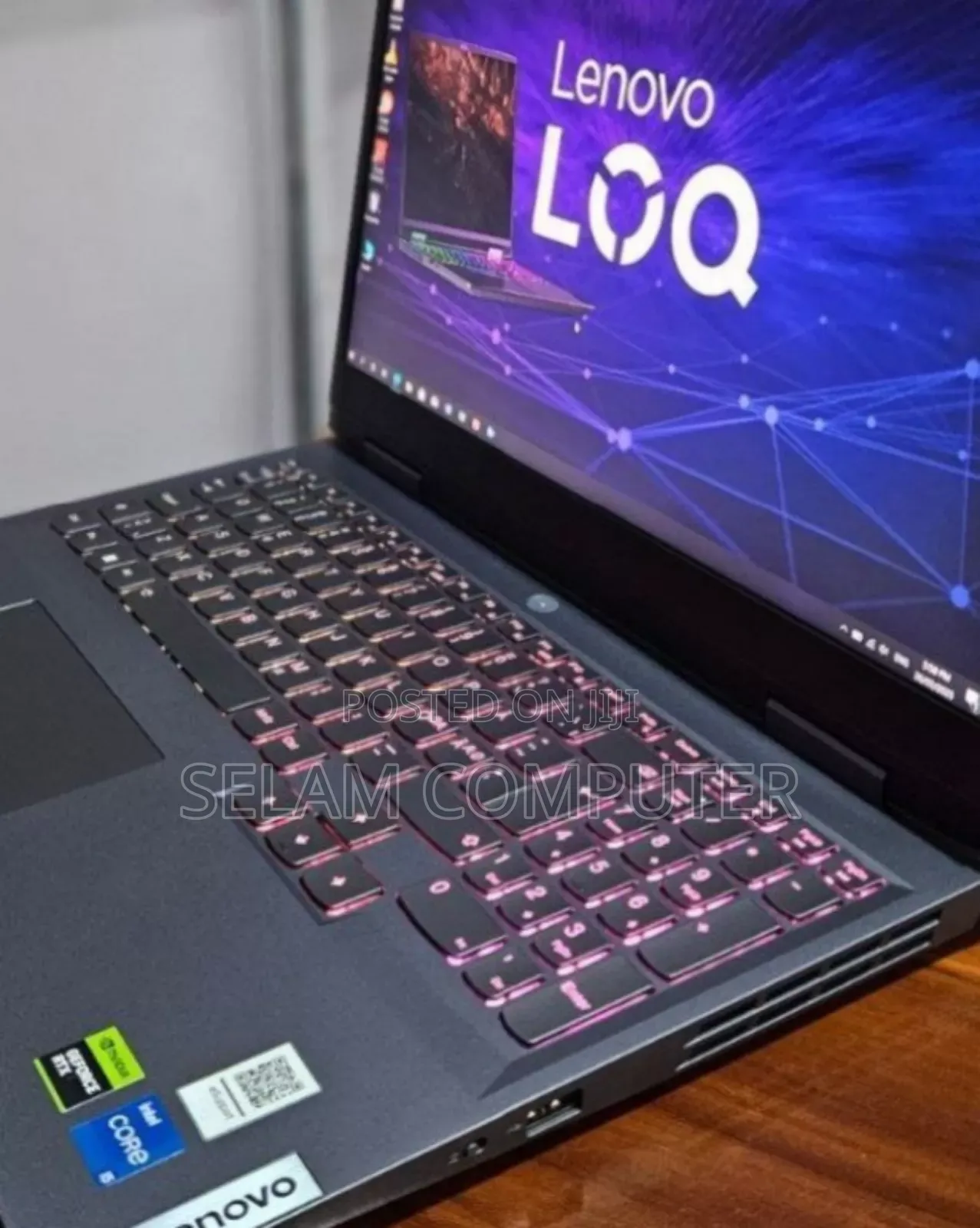 New Laptop Lenovo LOQ 15IRH8 16GB Intel Core I5 SSD 512GB