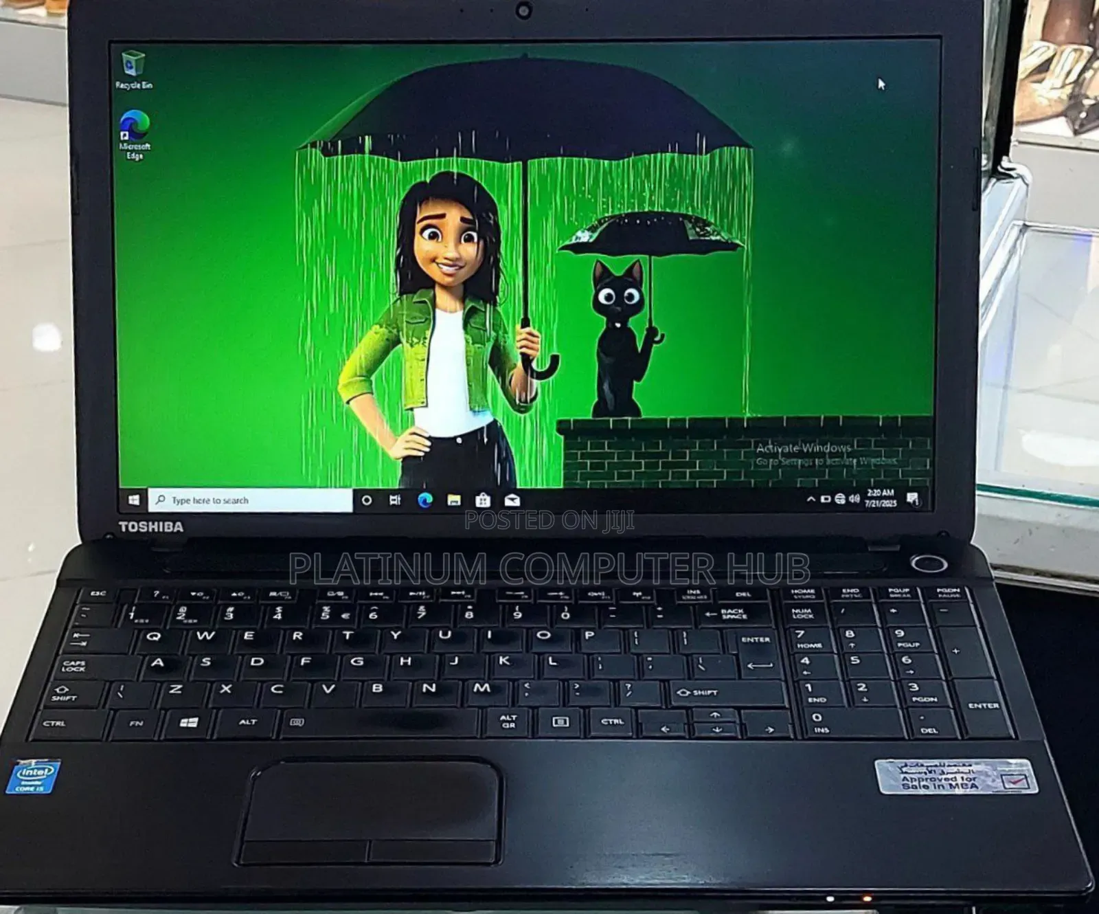 Laptop Toshiba Satellite E40 4GB Intel Core I5 HDD 500GB