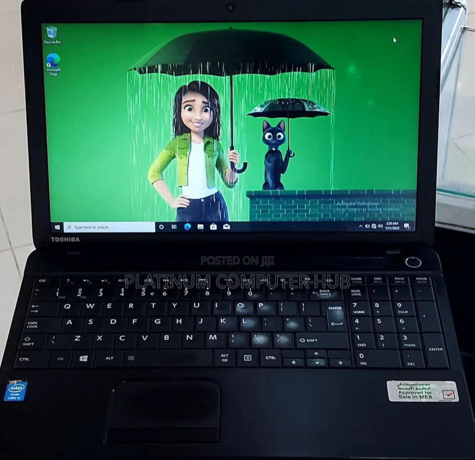 Laptop Toshiba Satellite E40 4GB Intel Core I5 HDD 500GB