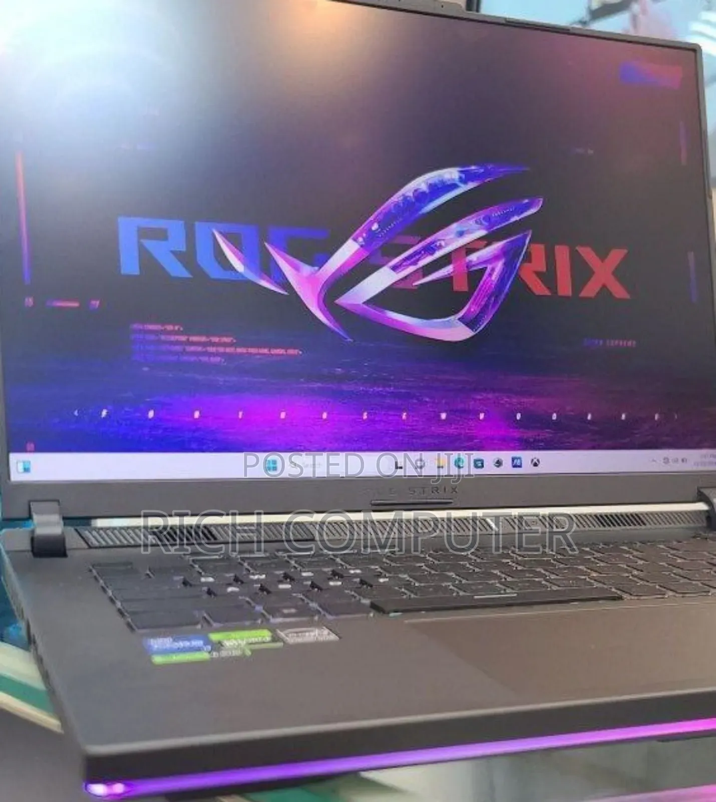 New Laptop Asus ROG Strix G15 16GB Intel Core I7 SSD 1T