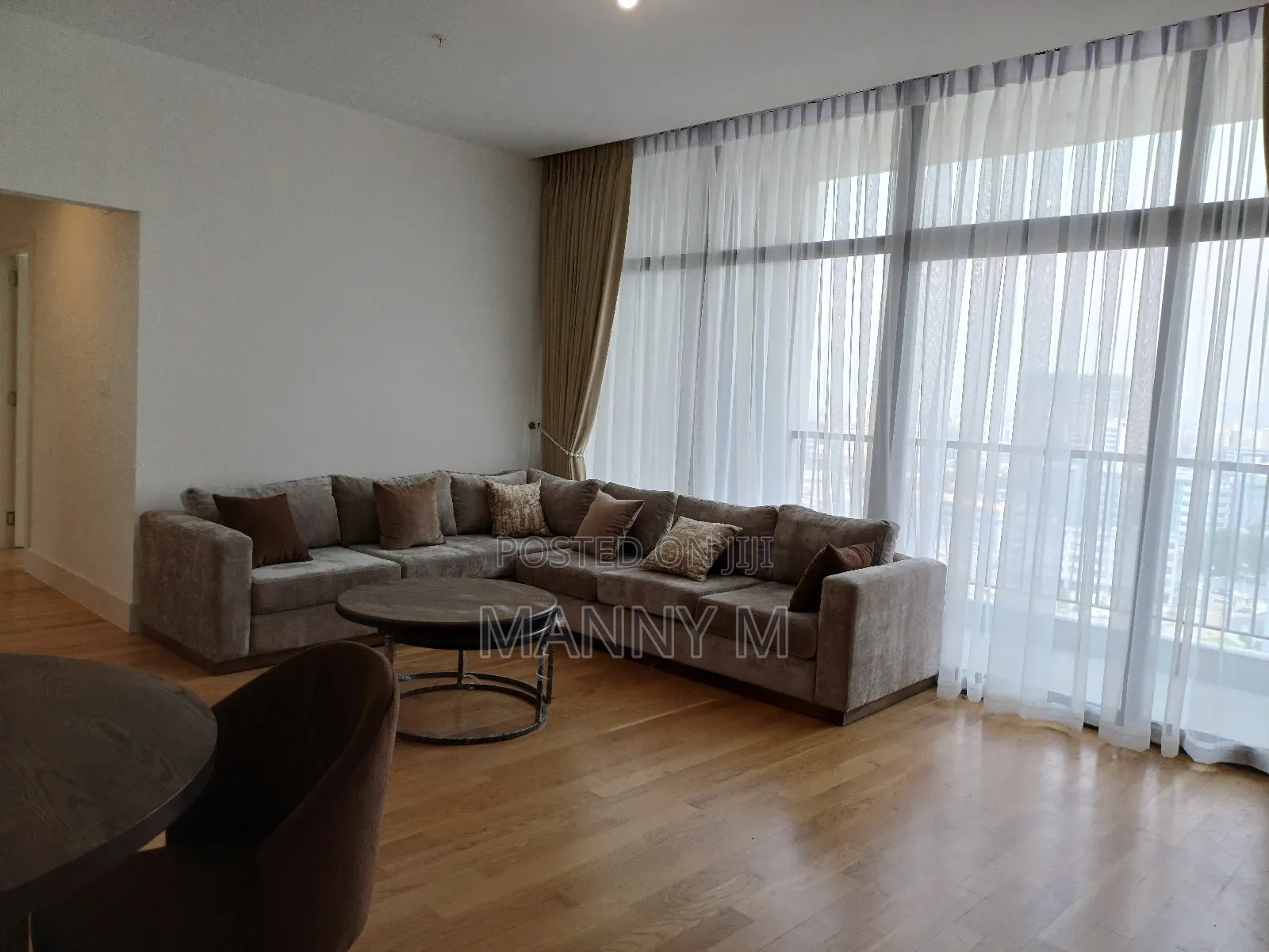 Furnished 3bdrm Apartment in One Eagle Hill La, Kirkos for rent