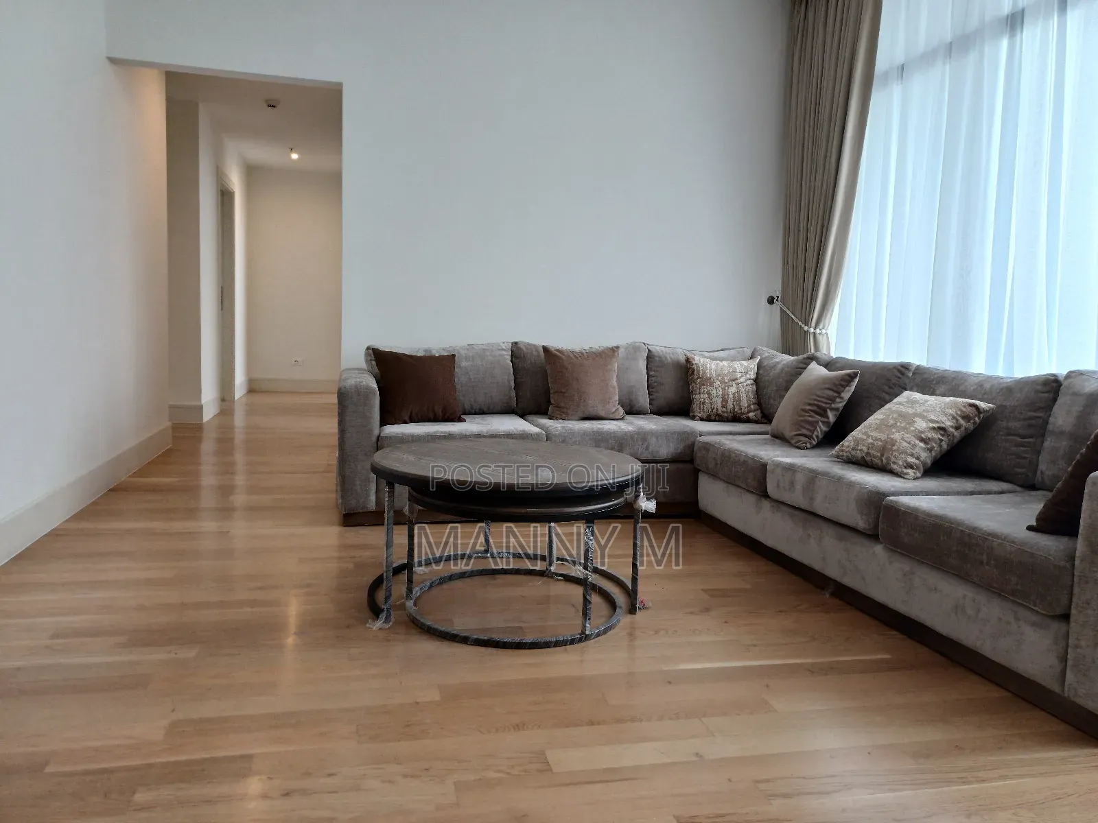 Furnished 3bdrm Apartment in One Eagle Hill La, Kirkos for rent