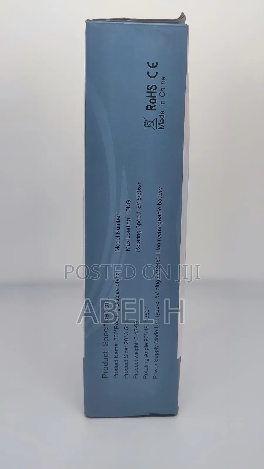 Electric 360° Rotating Display Stand