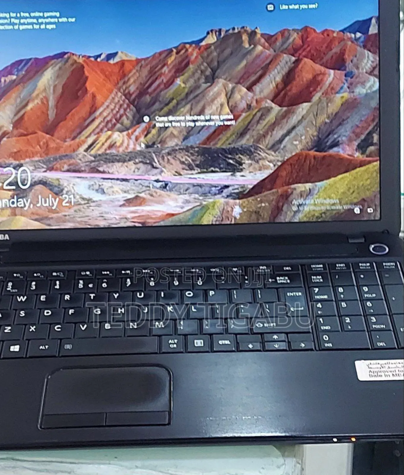 New Laptop Toshiba Satellite C55 4GB Intel Core I5 SSD 500GB