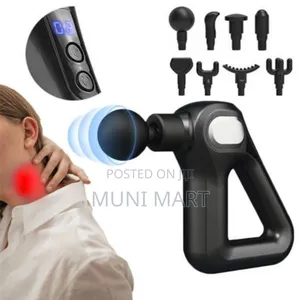 Photo - 8in1 Fascial 32 Speed Gun Massager [ማሳጀር ]