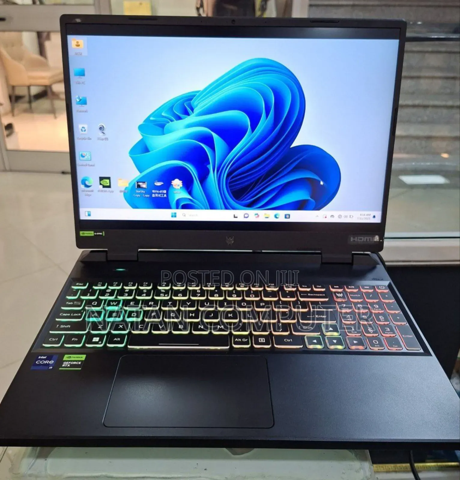 New Laptop Acer Predator Helios 500 16GB Intel Core I9 SSD 1T