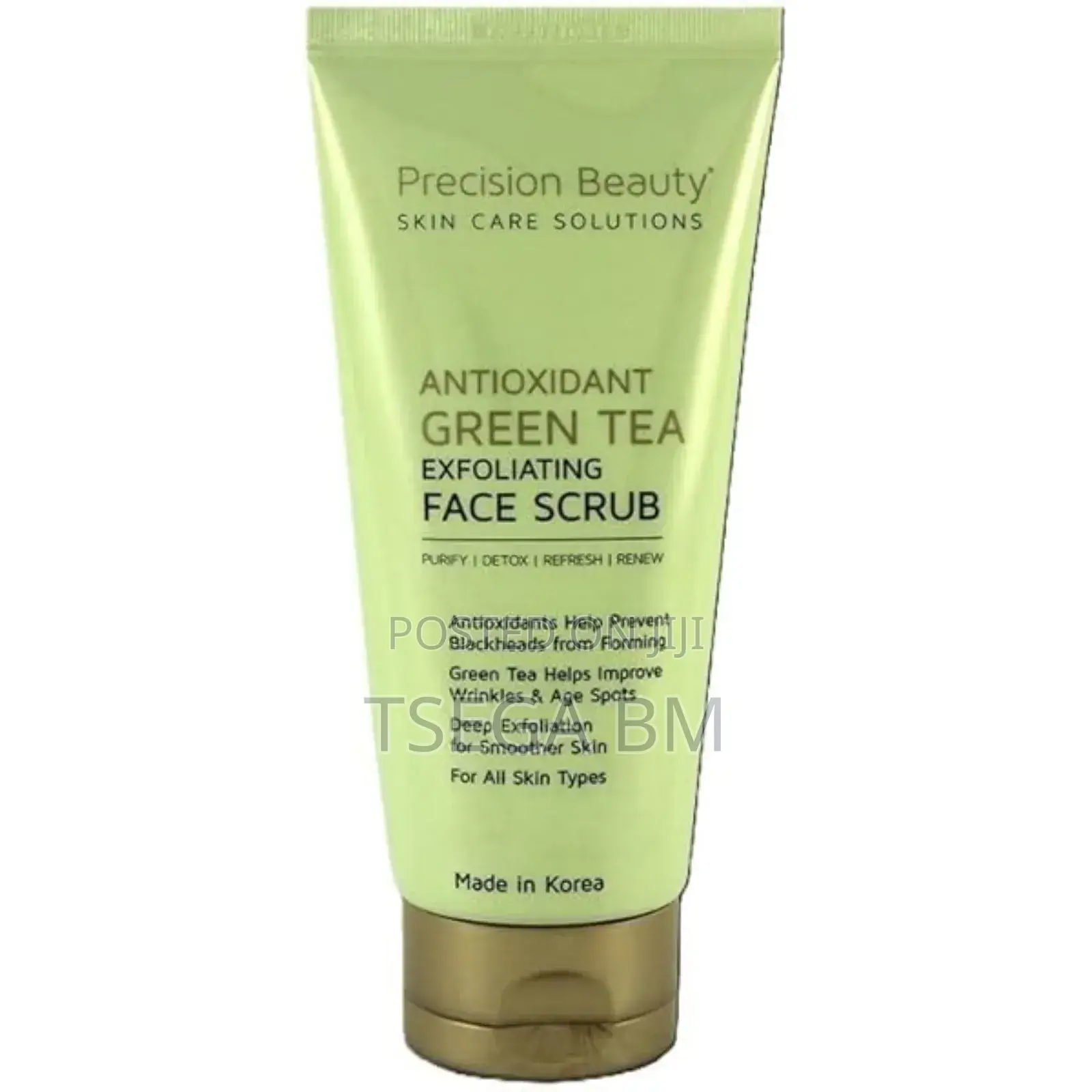 Precision Beauty Antioxidant Green Tea Face Scrub