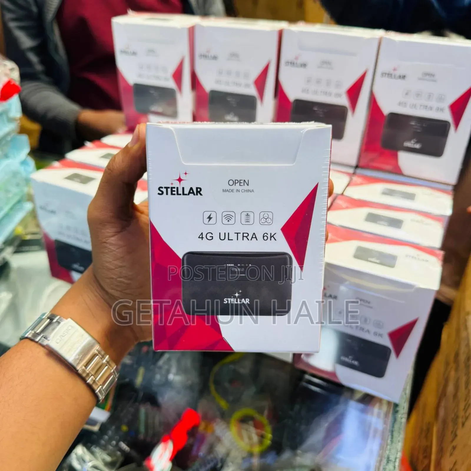 Stellar 4g Router and Power Bank 6000mah