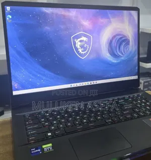 New Laptop MSI Raider GE76 12UGS 16GB Intel Core I9 SSD 1T