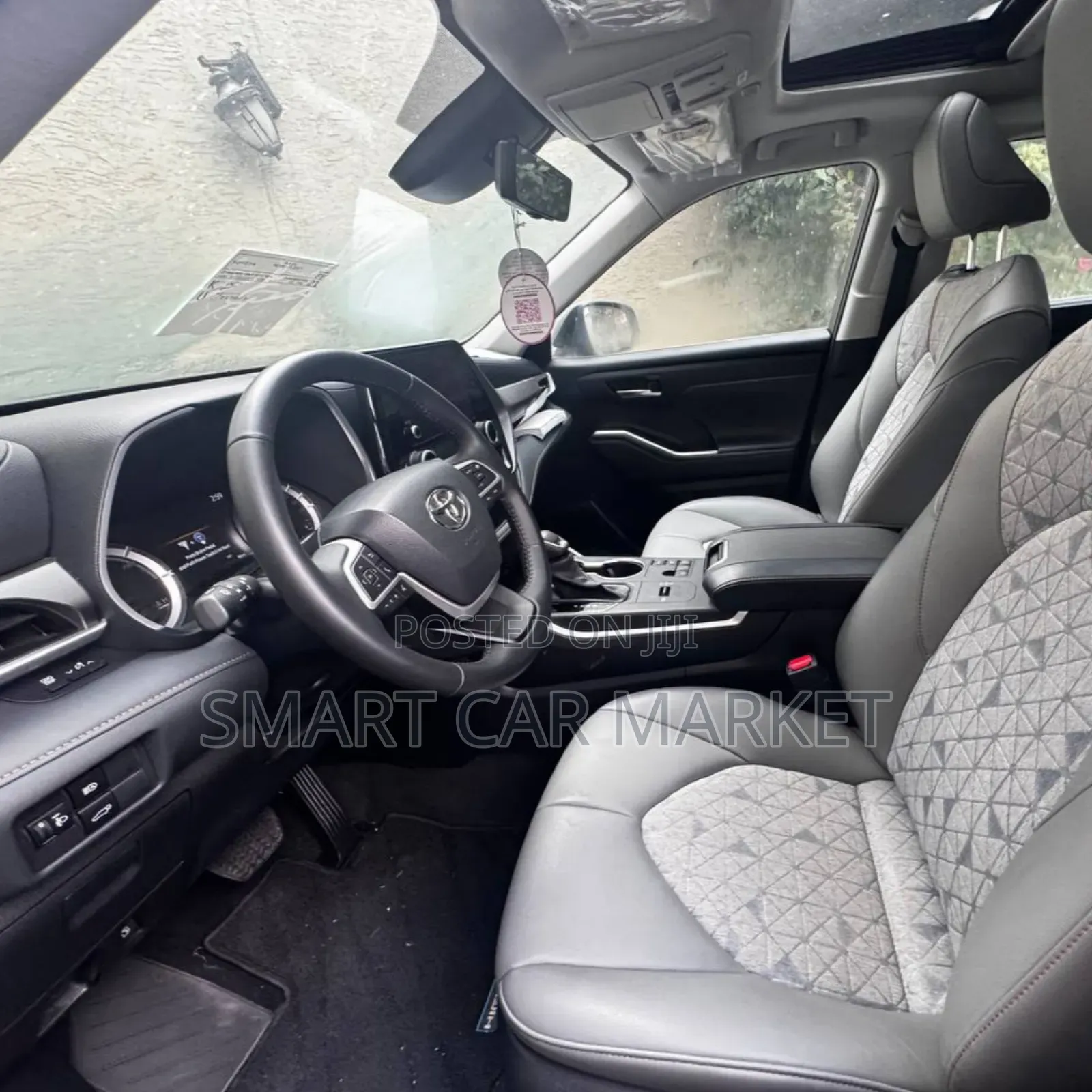 New Toyota Highlander Hybrid 2024 Green