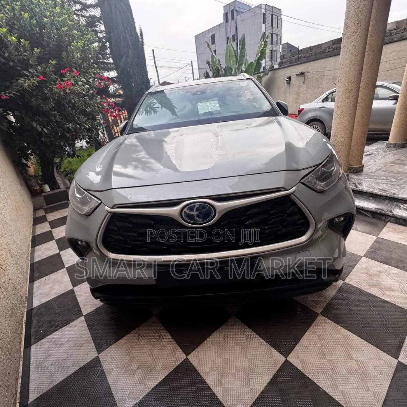 New Toyota Highlander Hybrid 2024 Green