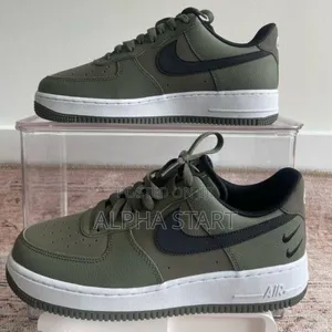 Photo - Nike Air Force 1low in Olive With Double Mini Master Quality