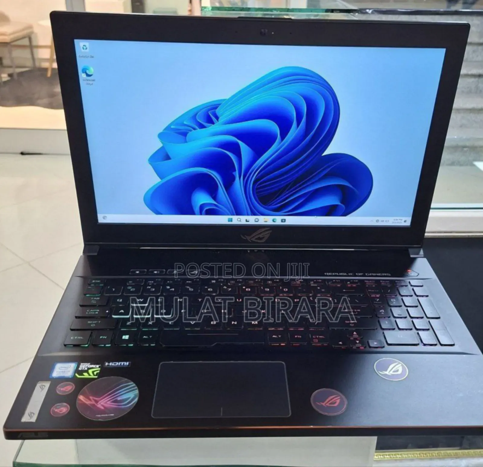 New Laptop Asus ROG Zephyrus G15 16GB Intel Core I7 HDD+SSD 1T