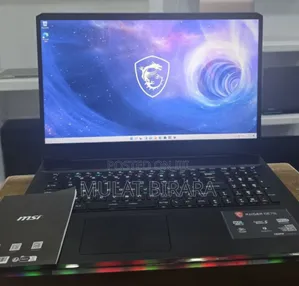 New Laptop MSI Raider GE76 12UGS 16GB Intel Core I9 SSD 1T