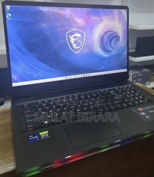 New Laptop MSI Raider GE76 12UGS 16GB Intel Core I9 SSD 1T
