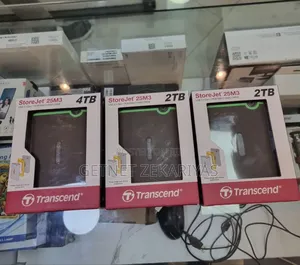 Photo - Transcend Portable Hard Disk Drive