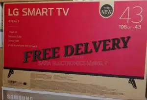 Lg 43" Single Screen 2018 Model New Paked Tv
