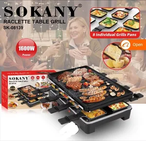 Photo - Sokany Raclette Table Grill