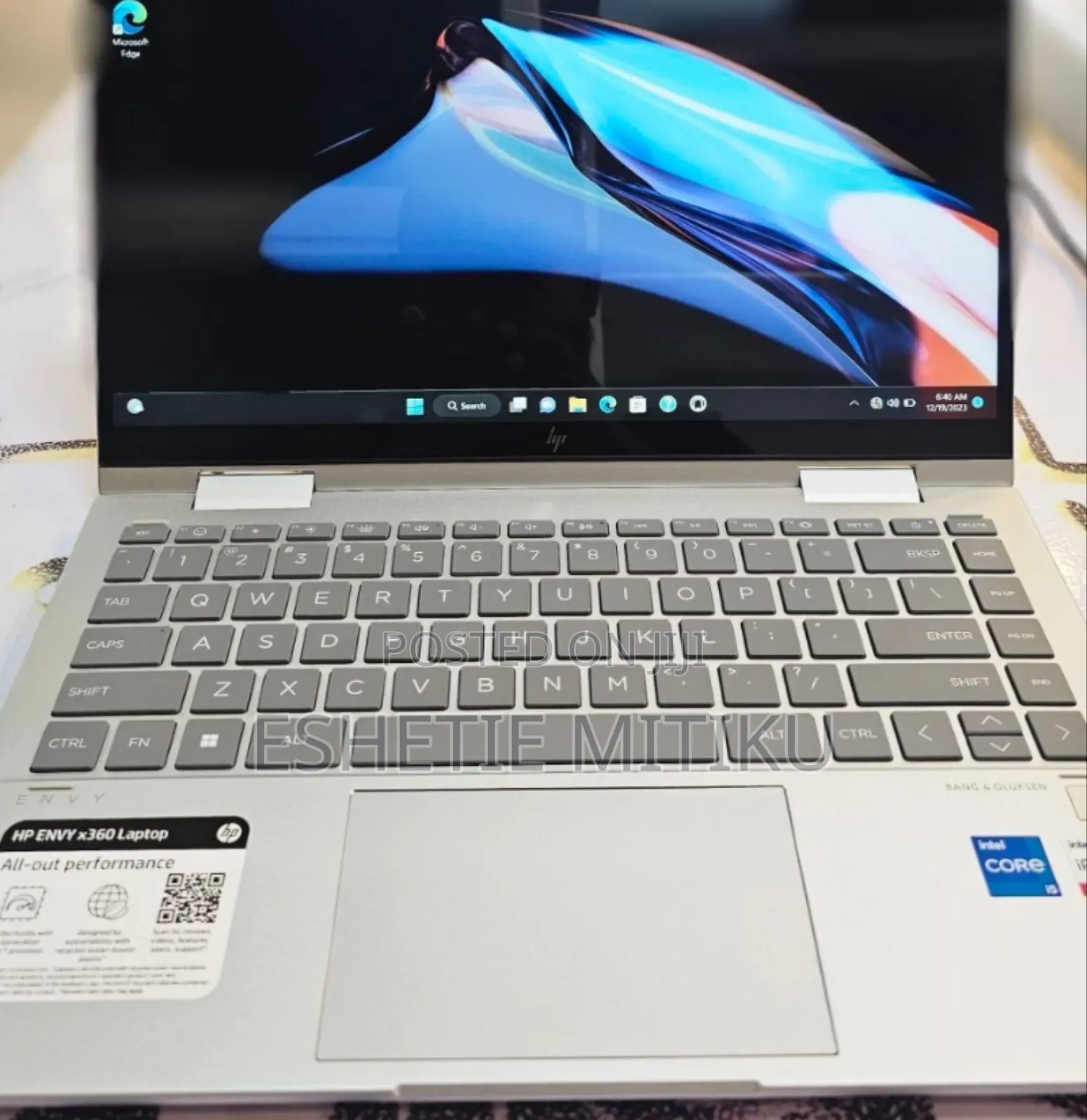 New Laptop HP Envy X360 8GB Intel Core I5 SSD 512GB