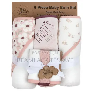 3 Piece Hooded Towel, 3 Piece Washcloths