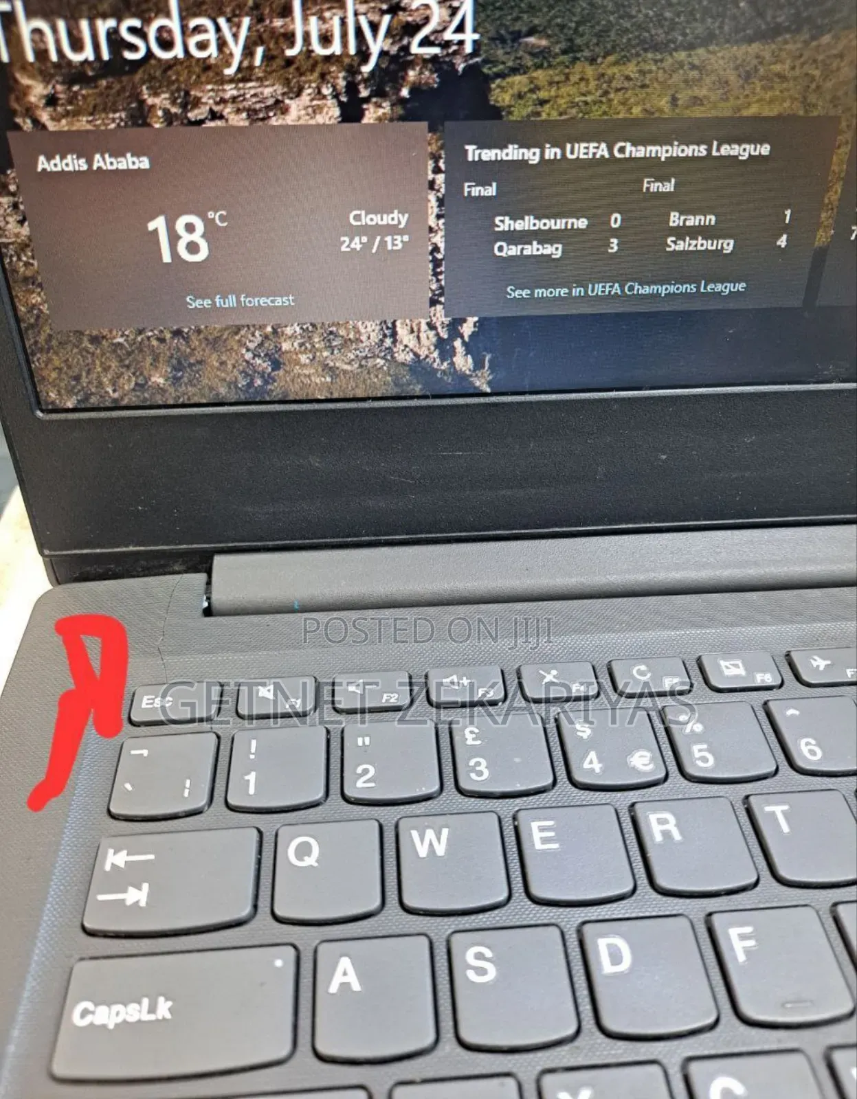 New Laptop Lenovo 4GB Intel Celeron HDD+SSD 128GB