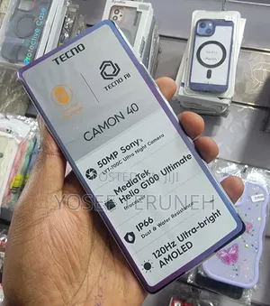 Photo - New Tecno Camon 40 256 GB Gray