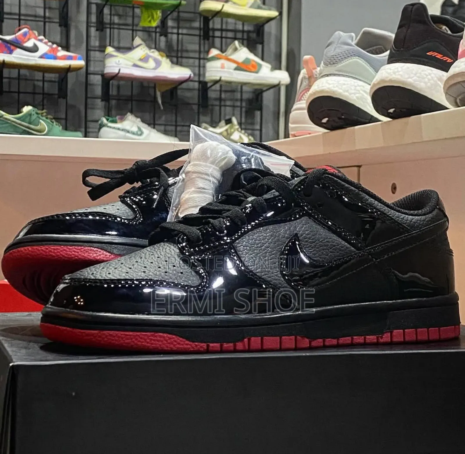 Jordan 1 Low Shiner and Leather