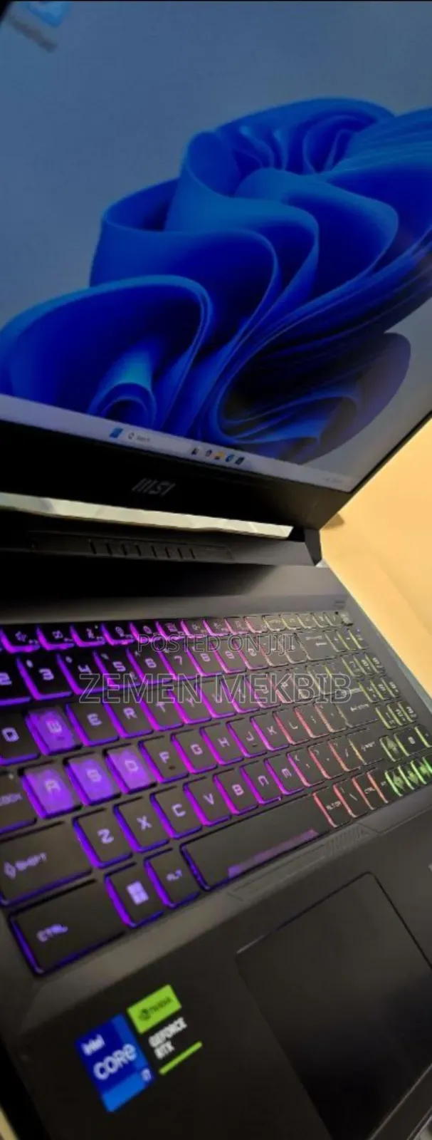 New Laptop MSI GF63 16GB Intel Core I7 SSD 512GB