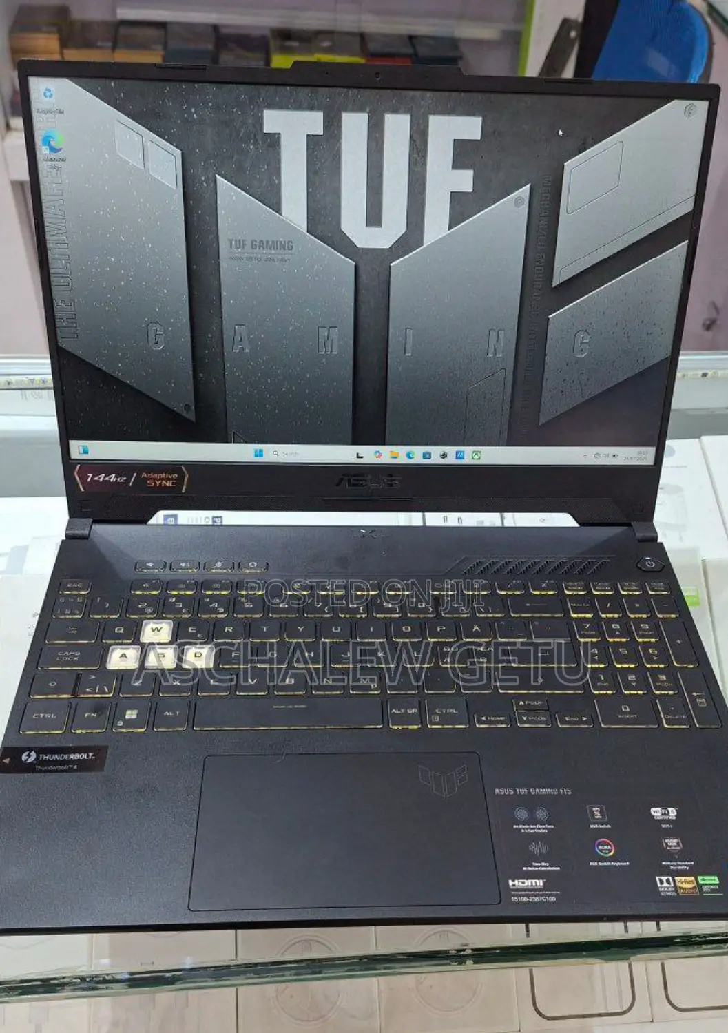 New Laptop Asus TUF Gaming A15 16GB Intel Core I5 SSD 512GB