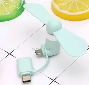 2in1 Type C Micro Usb Mini Fan Cooler for Samsung Hawia 