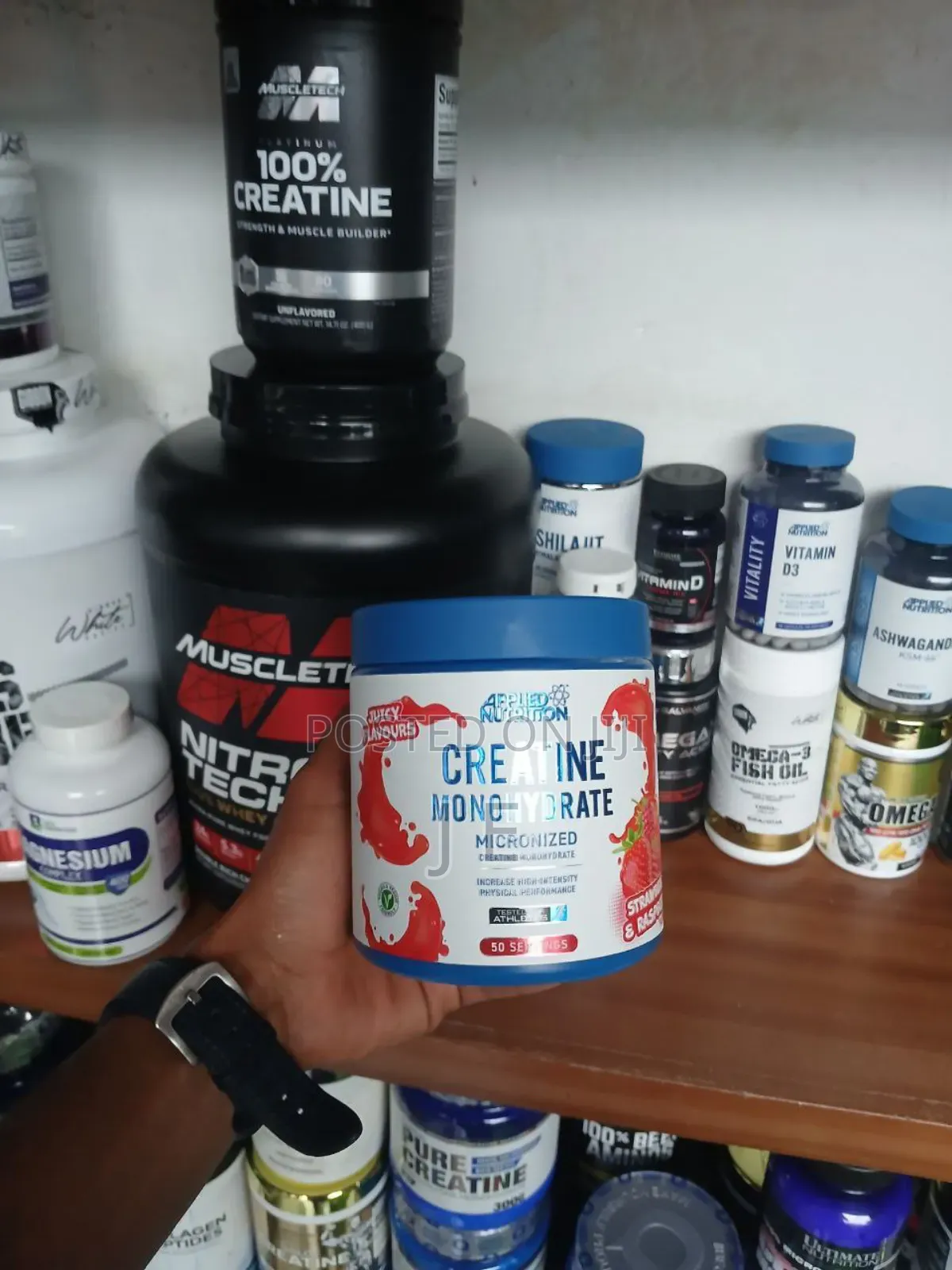 Flavored Creatine Monohydrate Applied Nutrition
