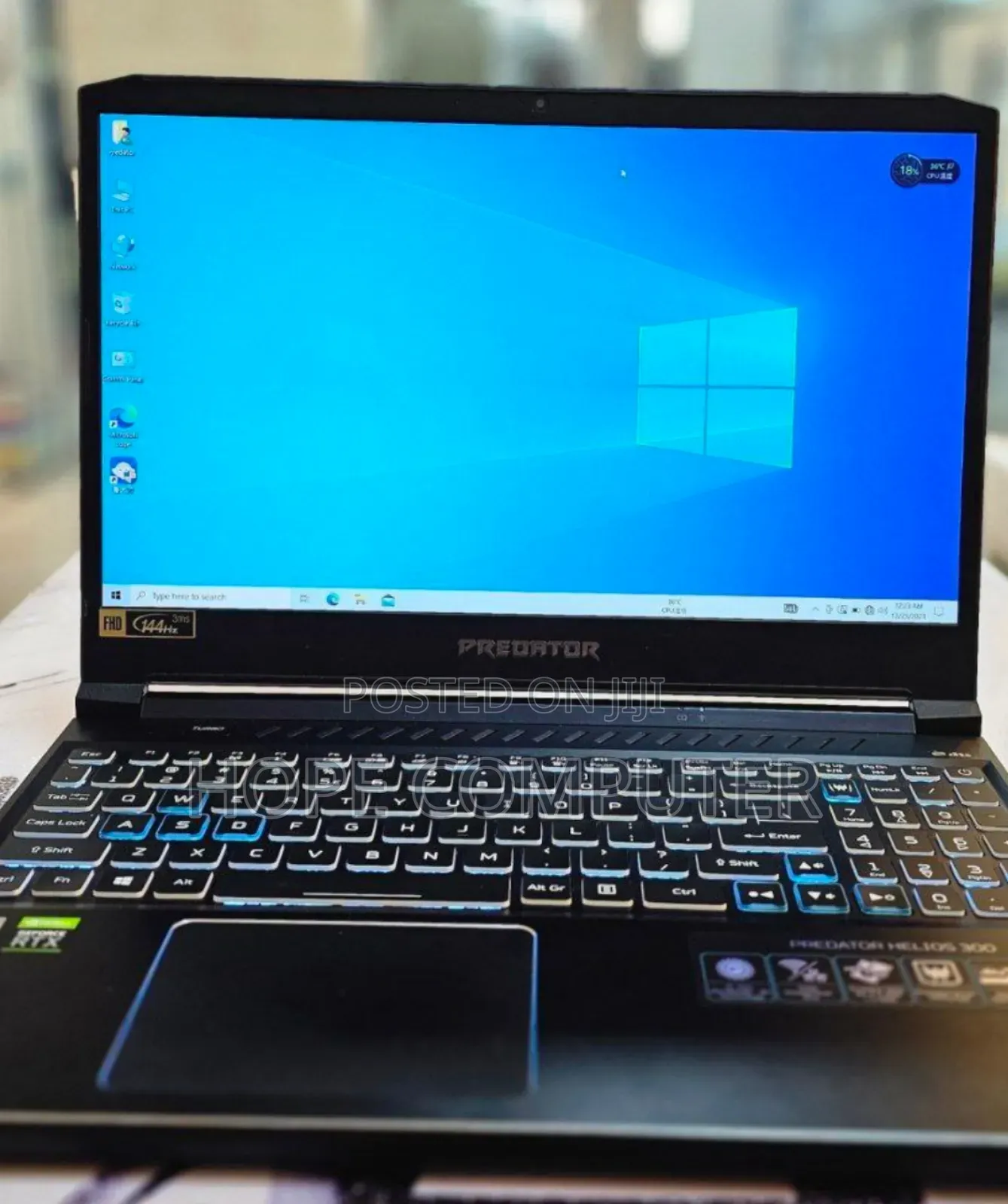 New Laptop Acer Predator Helios 300 16GB Intel Core I7 SSD 1T