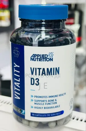 Photo - Applied Nutrition Vitamin D3 3000iu 90 Serving