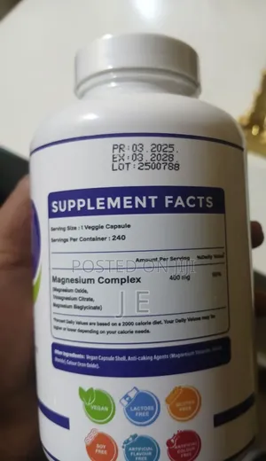 Bio Protection Magnesium Complex 400mg Capsule(240serving)