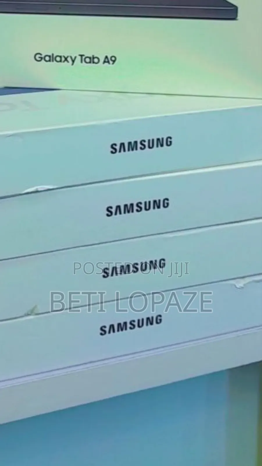 New Samsung Galaxy Tab A9 64 GB Black