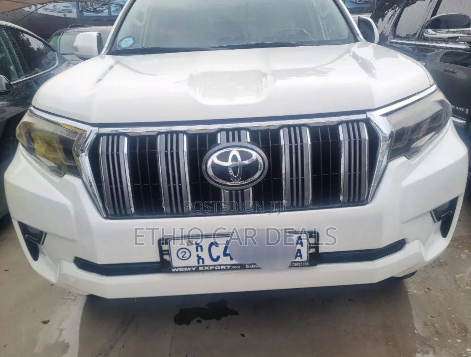 Toyota Land Cruiser Prado 2018 White