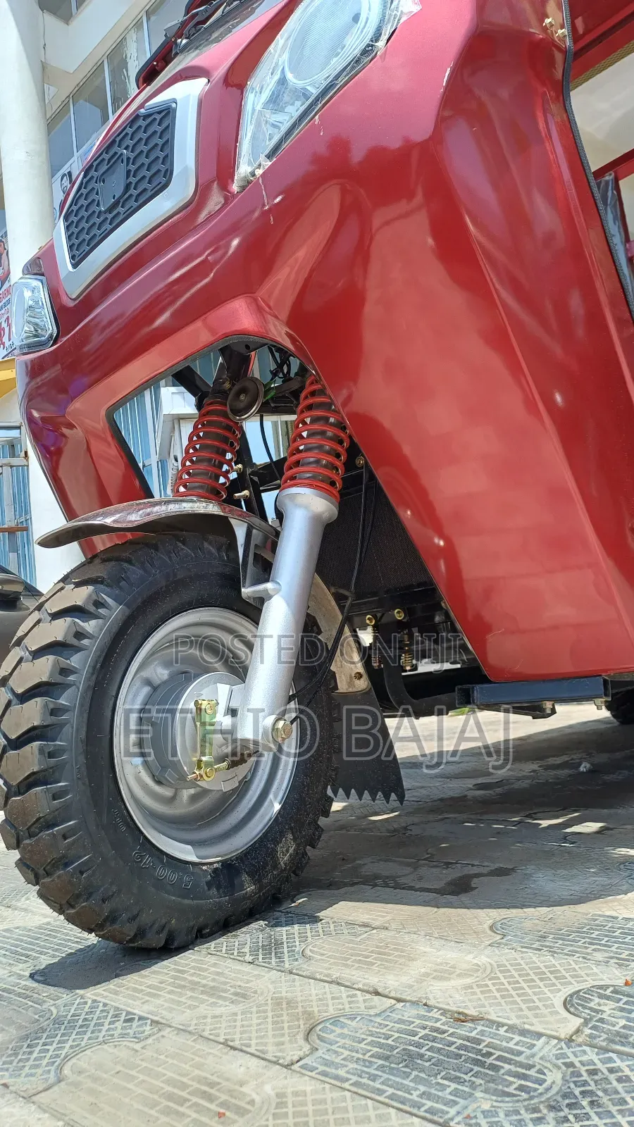 New Bajaj 2024 Red