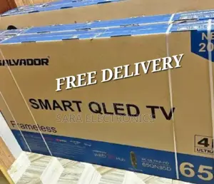 Salvador 65" Framless Qled Ultra Uhd Tv New 2025