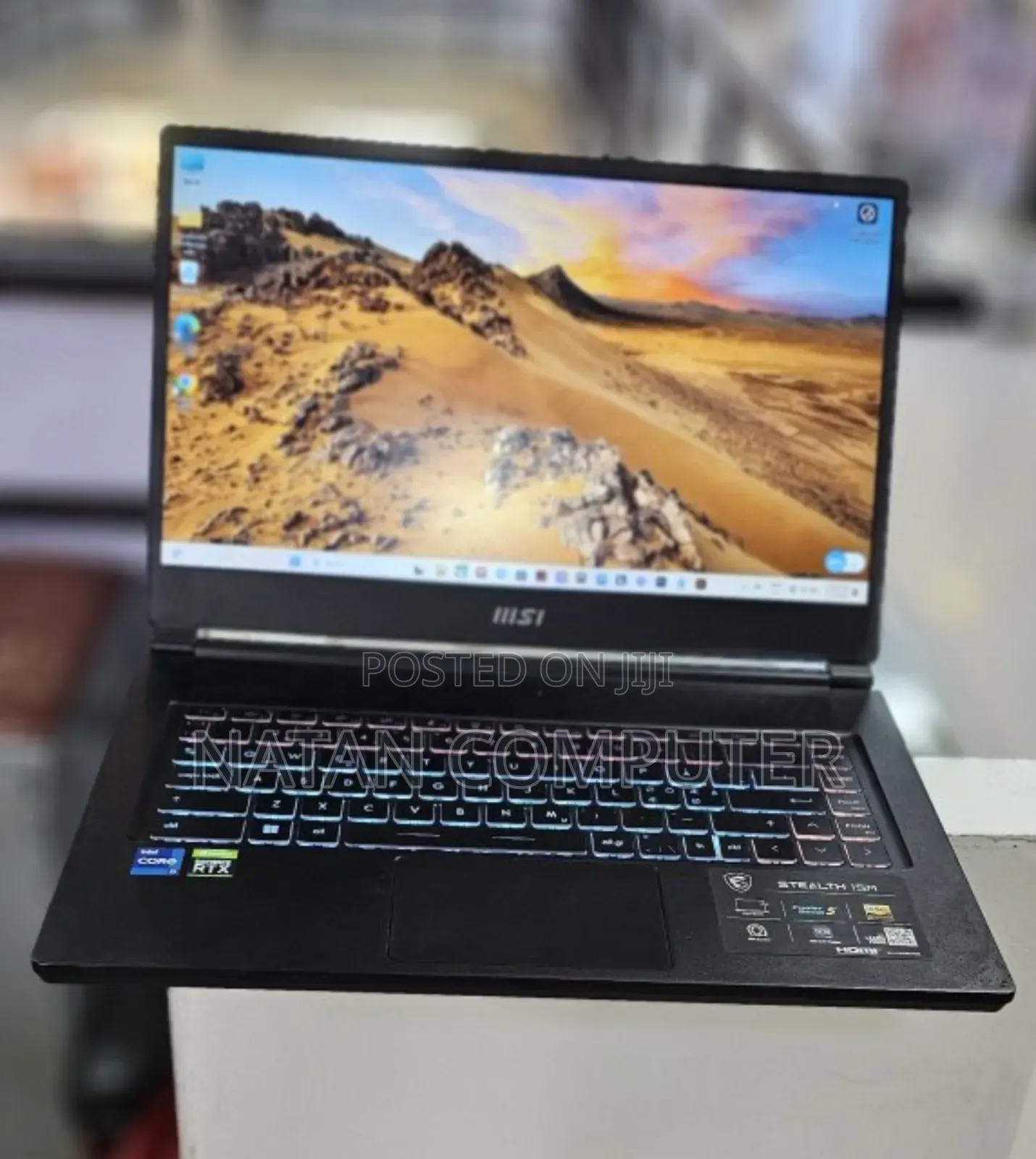 New Laptop MSI GS75 Stealth 16GB Intel Core i7 SSD 1T