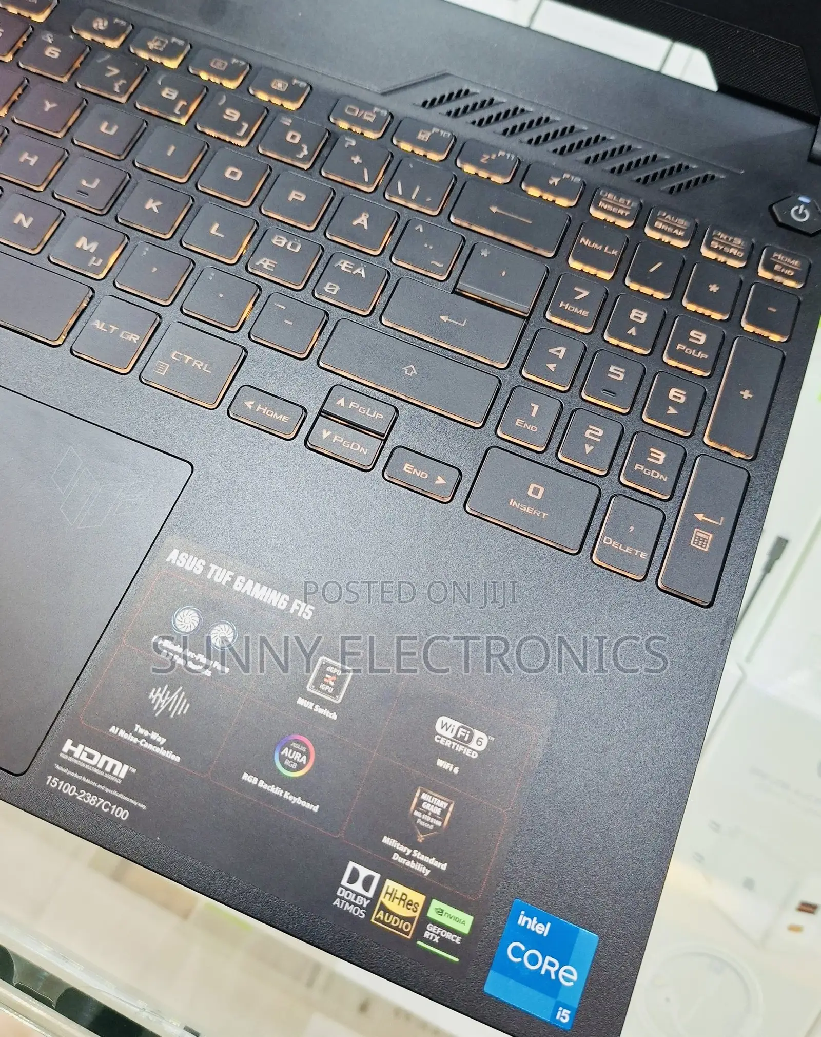New Laptop Asus TUF Gaming A15 16GB Intel Core I5 SSD 512GB